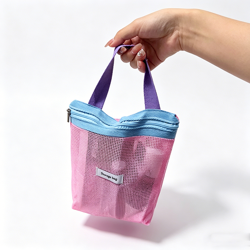 Travel Accessories And Bags - Macaron Color Makeup Organizer Breathable Wet