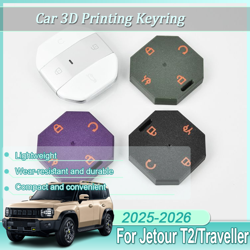 Travel Accessories To 3D Print - 3D Printing Keyring For Jetour Traveller