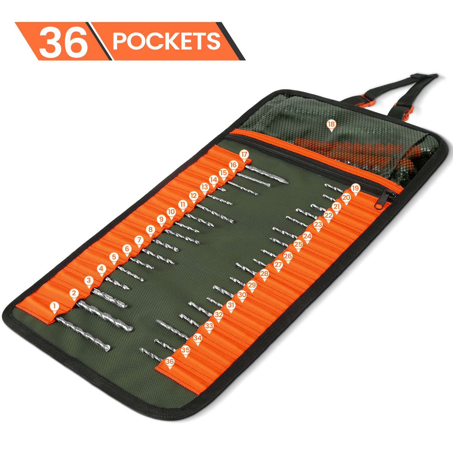 Travel Router Accessories - Tool Roll Up Bag, Gifts for