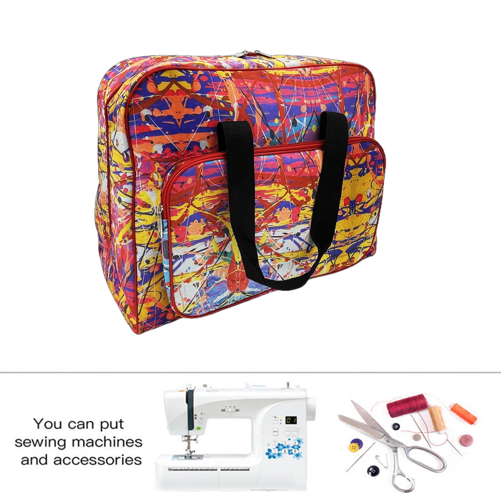 Travel Accessories And Bags - Sewing Machine Carrying Case, Sewing Accessories