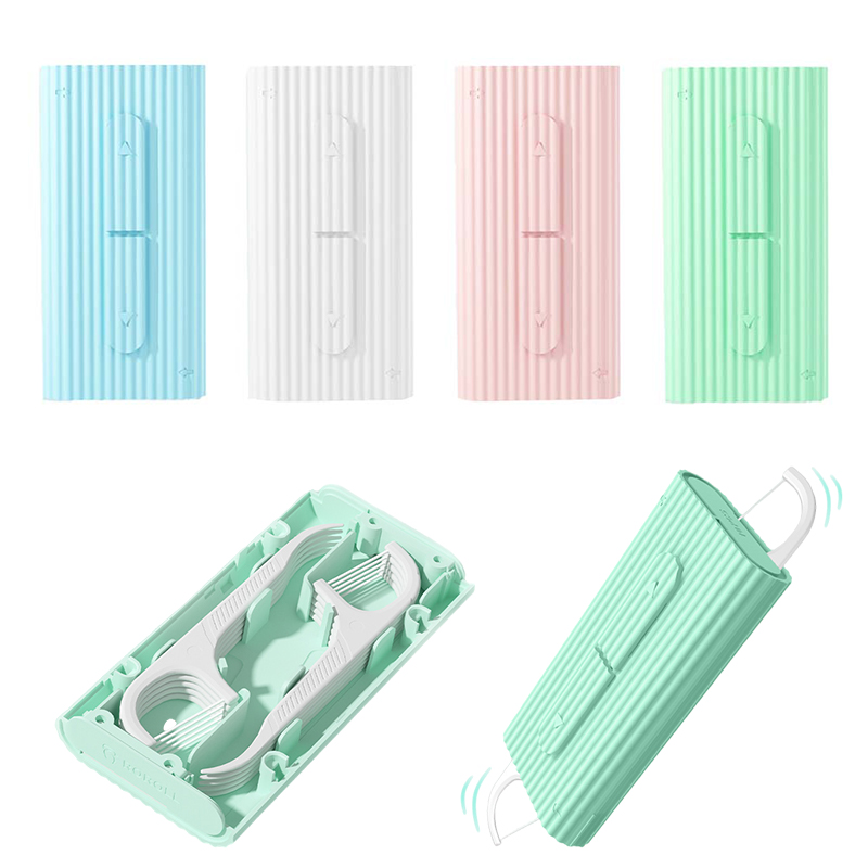 Travel Router Accessories - Portable Automatic Dental Floss Storage Box