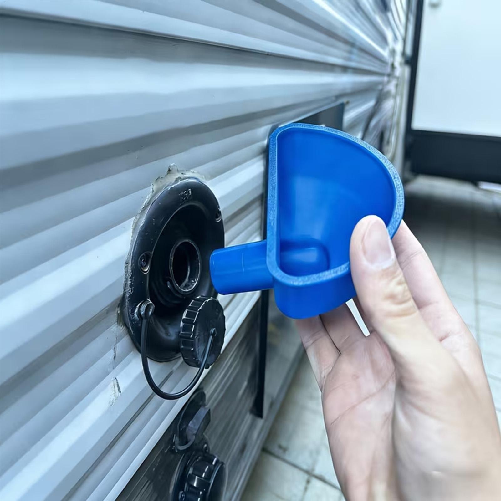 Travel Accessories To 3D Print - RV Water Tank Funnel 3D Printed
