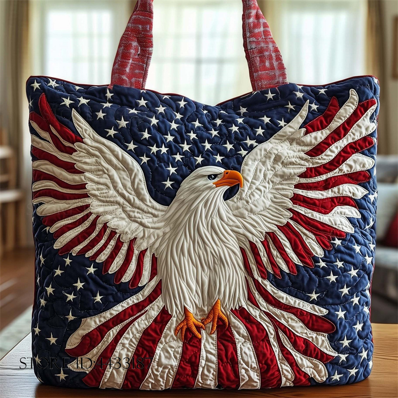 Travel Accessories To 3D Print - Trendy Vintage Quilted Tote Bag 3D