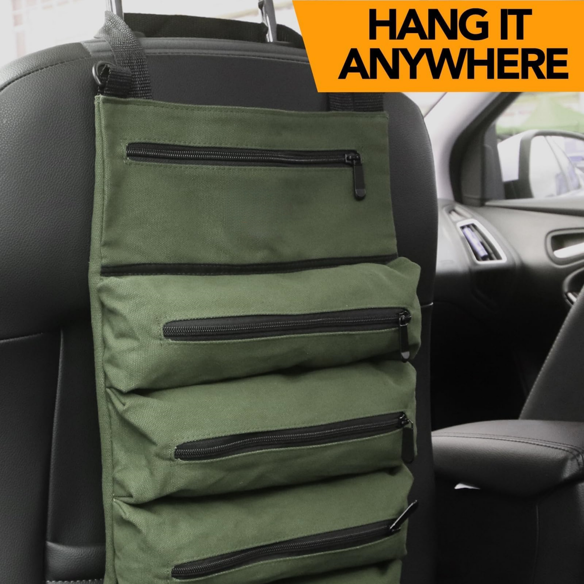 Canvas Tool Roll Up Pouch - He - Travel Accessories Organiser ulasan dan harga