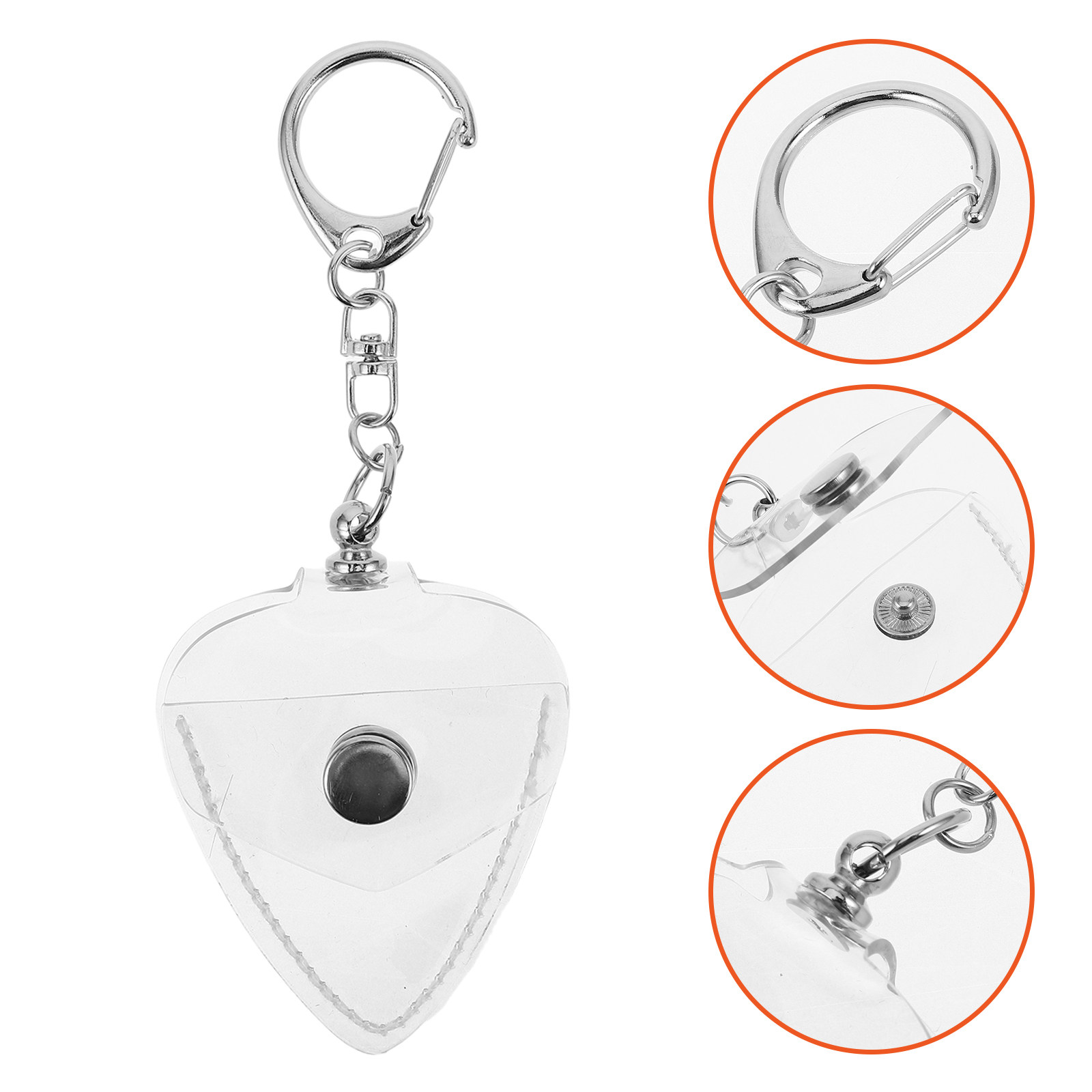 Transparent Guitar Pick Holder - Travel Accessories And Bags ulasan dan harga