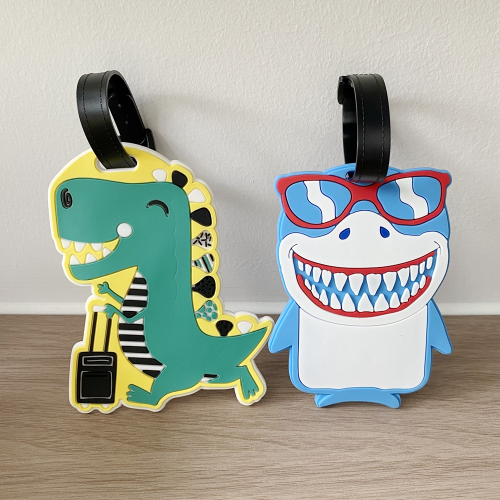 1pc/2pcs Travel Cute Dinosaur  - Travel Accessories International ulasan dan harga