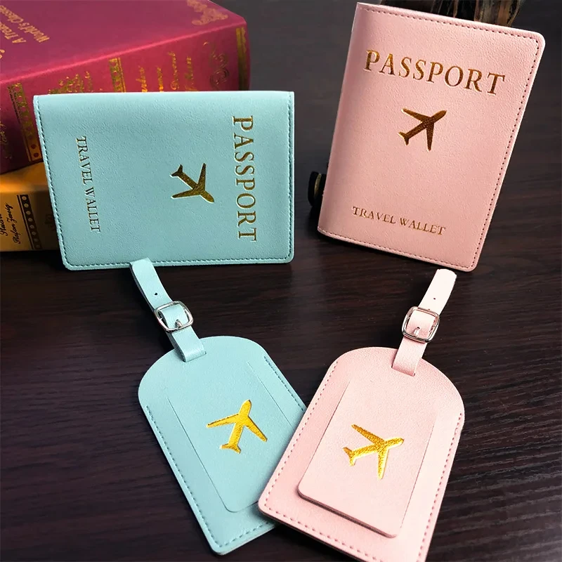 PU Leather Luggage Tag Passpor - Travel Accessories In Bulk ulasan dan harga