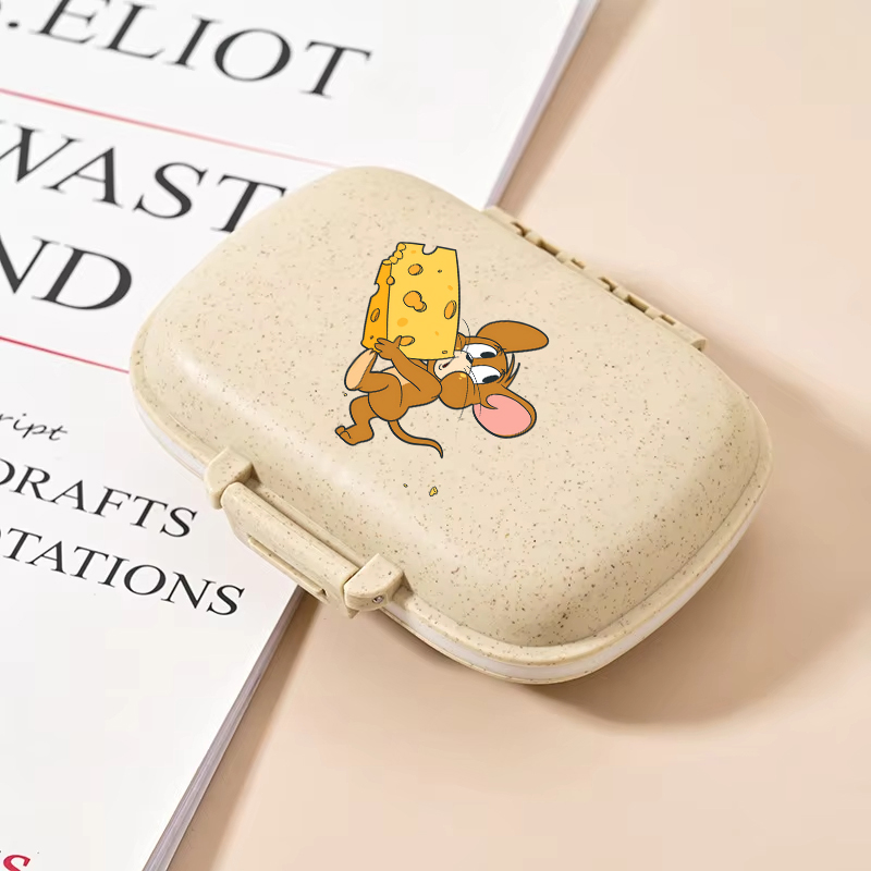 Tom and Jerry Portable Pills O - Travel Accessories Organiser ulasan dan harga
