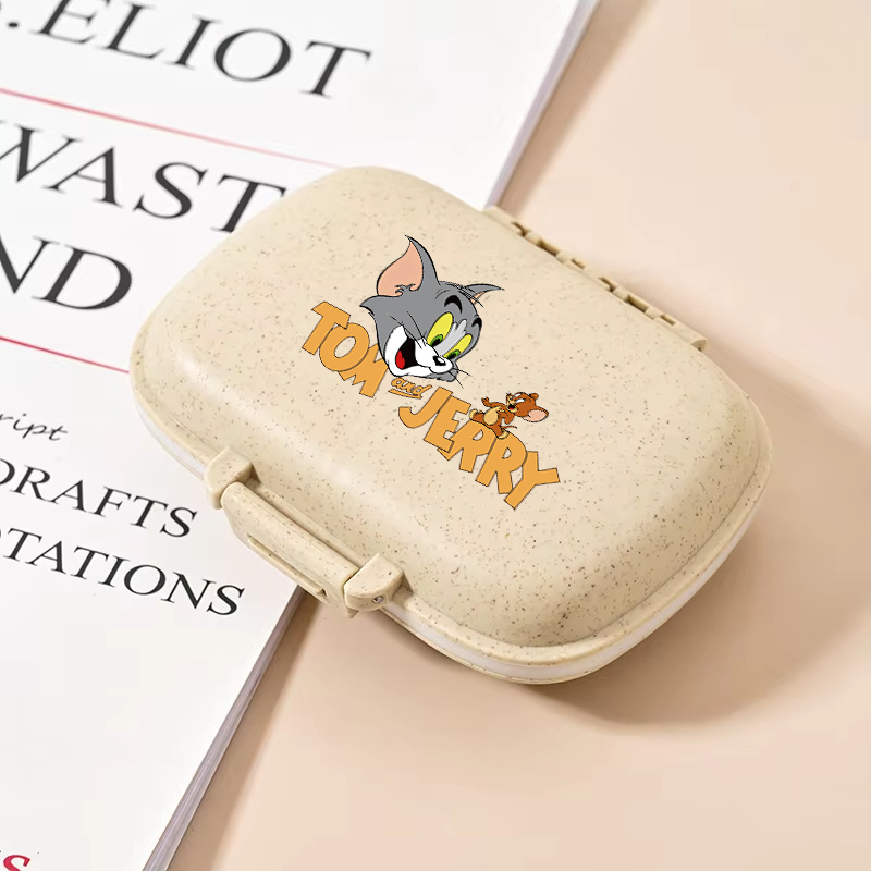 Tom and Jerry Portable Pills O - Travel Accessories Organiser ulasan dan harga