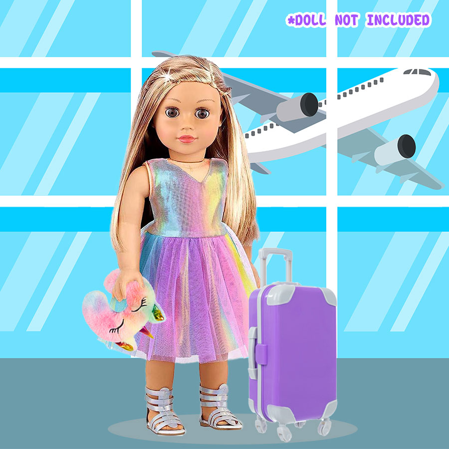 18inch Doll Clothes and Access - Travel Accessories With Kids ulasan dan harga