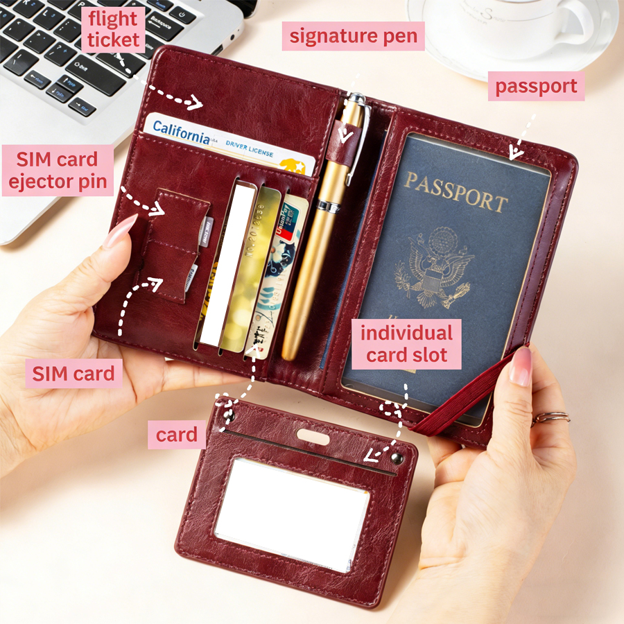 Passport Holder and Wallet in  - Travel Accessories In Bulk ulasan dan harga
