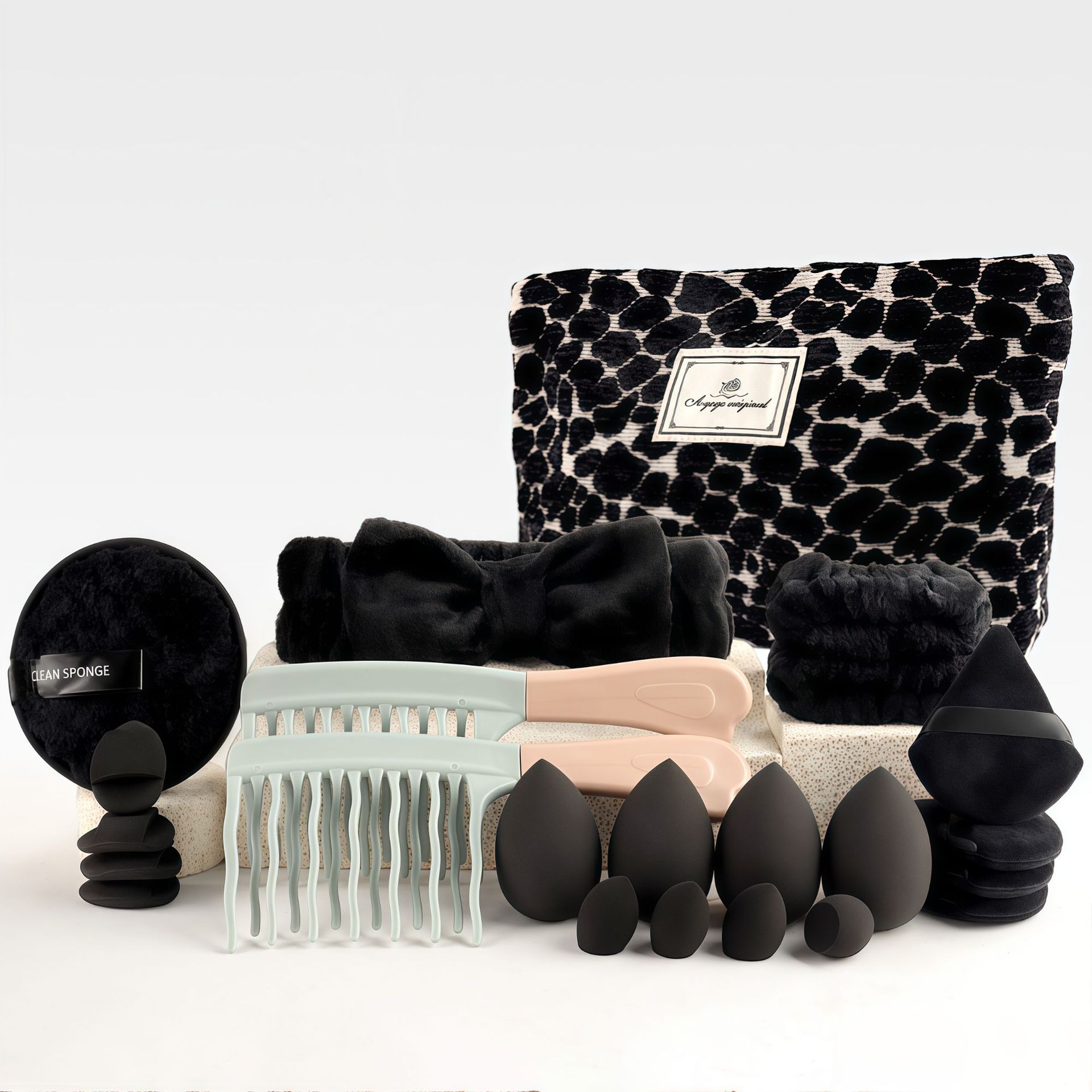Makeup Brush Set Chic Fragranc - Travel Accessories And Bags ulasan dan harga