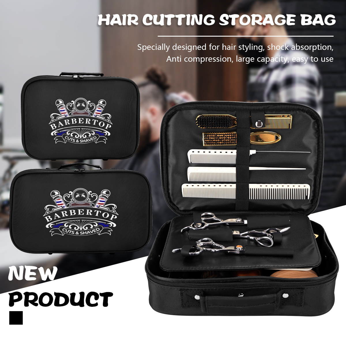 Barber Electric Clipper Bag An - Travel Router Accessories ulasan dan harga