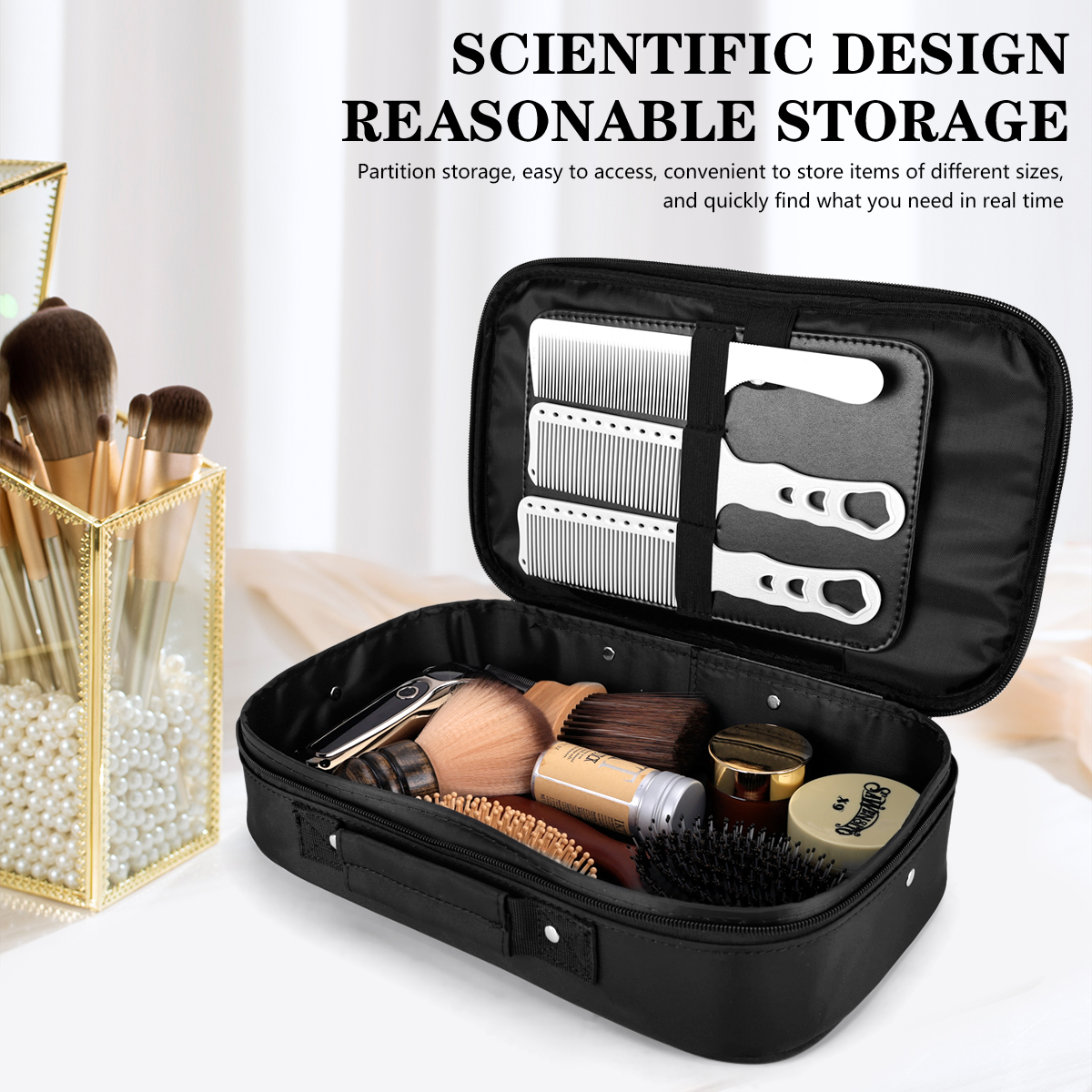 Barber Electric Clipper Bag An - Travel Router Accessories ulasan dan harga