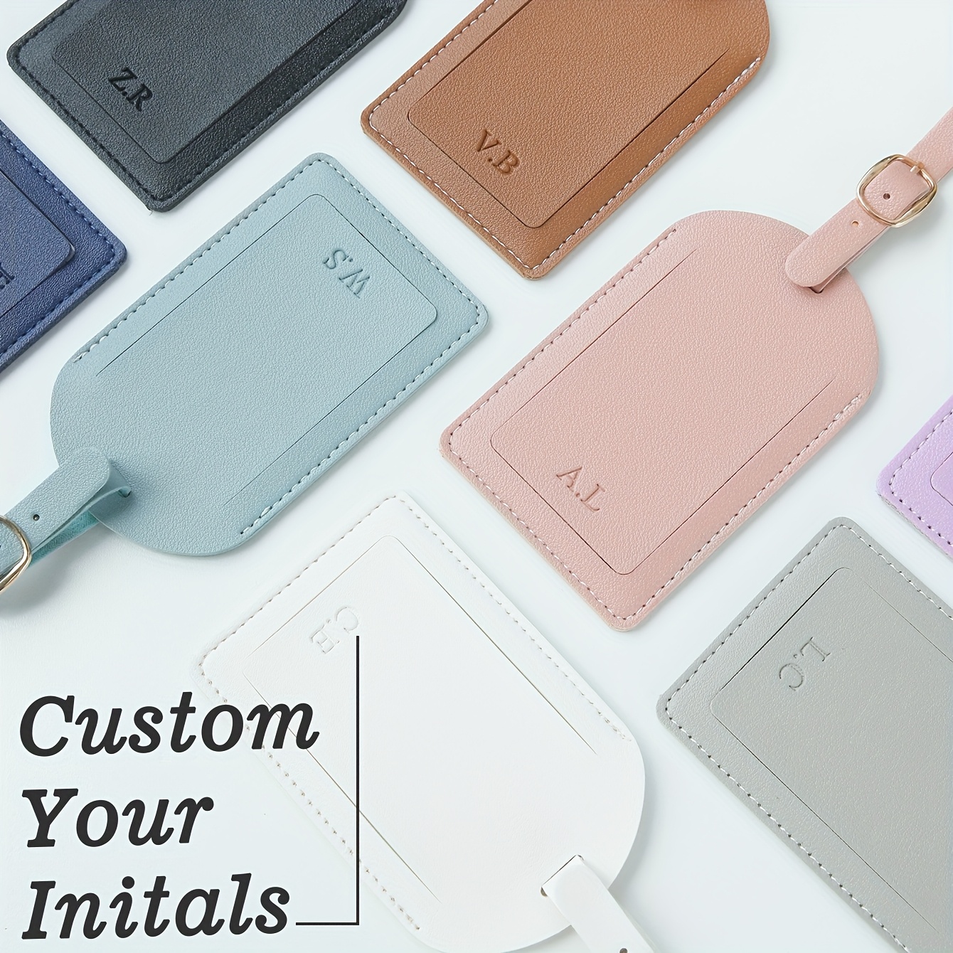 1PC Custom Initials Luggage Ta - Travel Accessories International ulasan dan harga