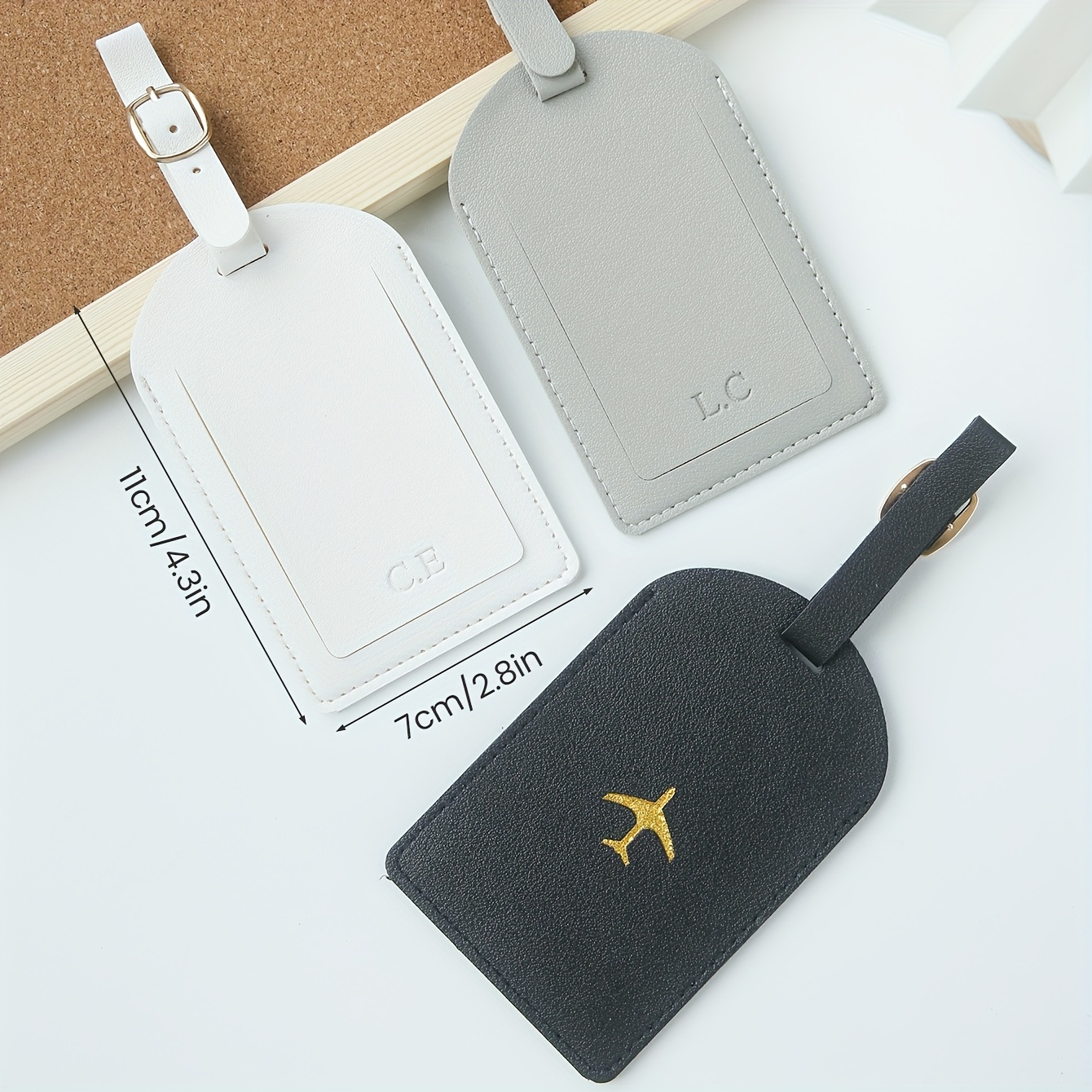 1PC Custom Initials Luggage Ta - Travel Accessories International ulasan dan harga