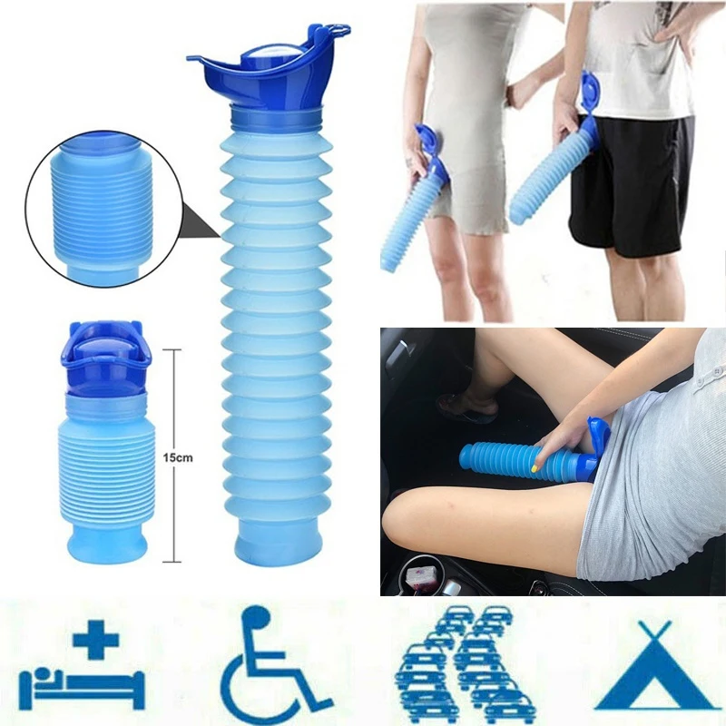 750ML Portable Standing Pee Bo - Travel Accessories With Kids ulasan dan harga
