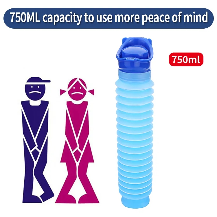 750ML Portable Standing Pee Bo - Travel Accessories With Kids ulasan dan harga