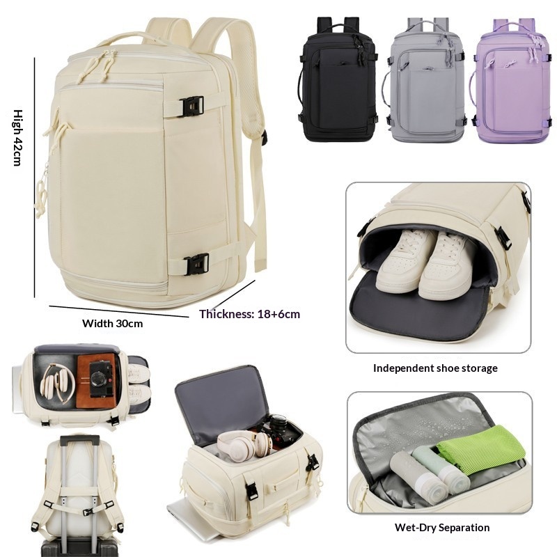 Travel Backpack Large Capacity - Travel Accessories New ulasan dan harga