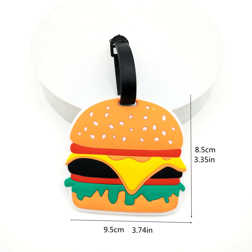 1pc Hamburg ice cream luggage  - Travel Accessories International ulasan dan harga