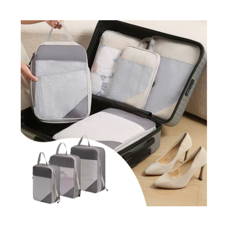 Set of 3 Compressible Packing  - Travel Accessories Organiser ulasan dan harga