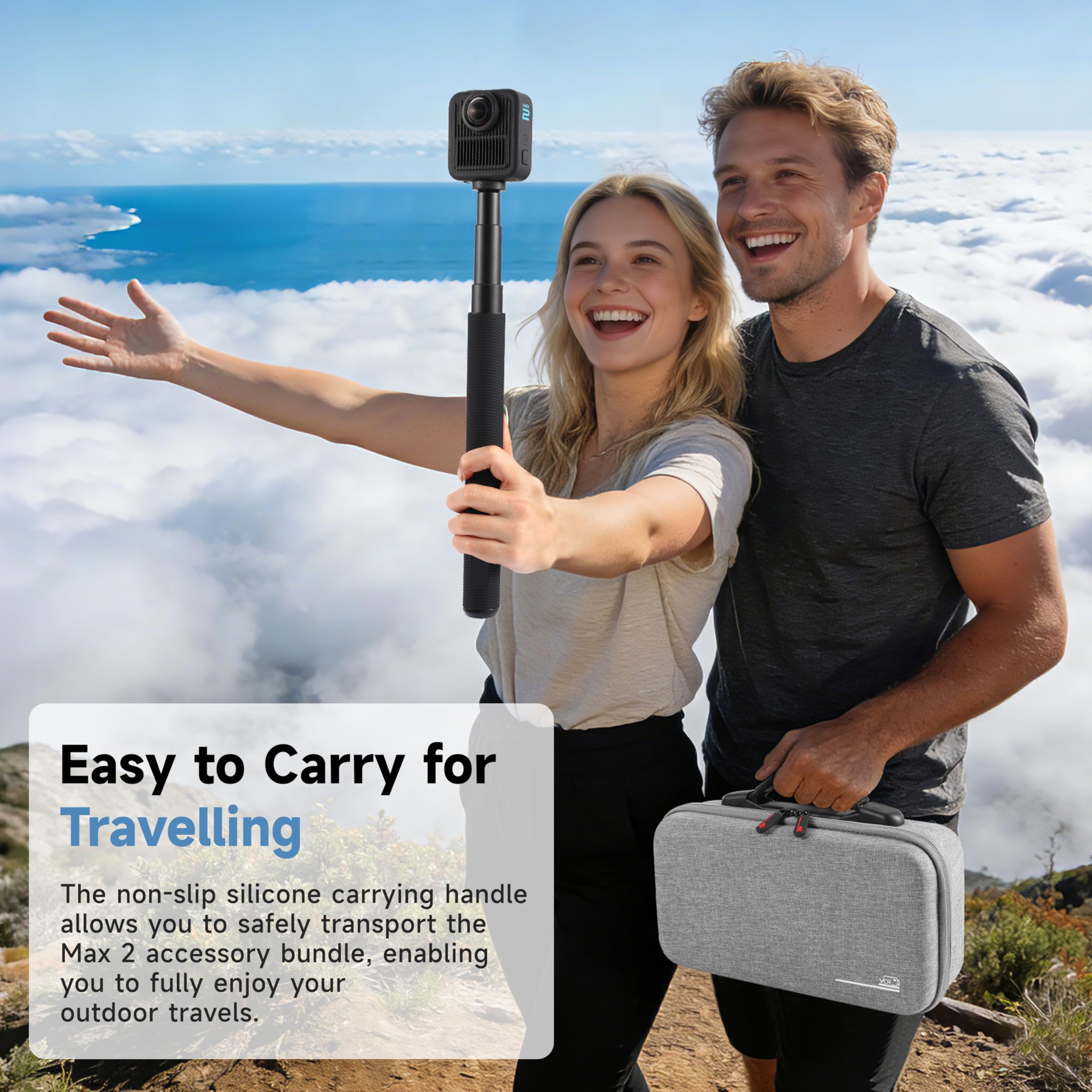 Carrying Case for Gopro Max 2  - Travel Accessories And Bags ulasan dan harga