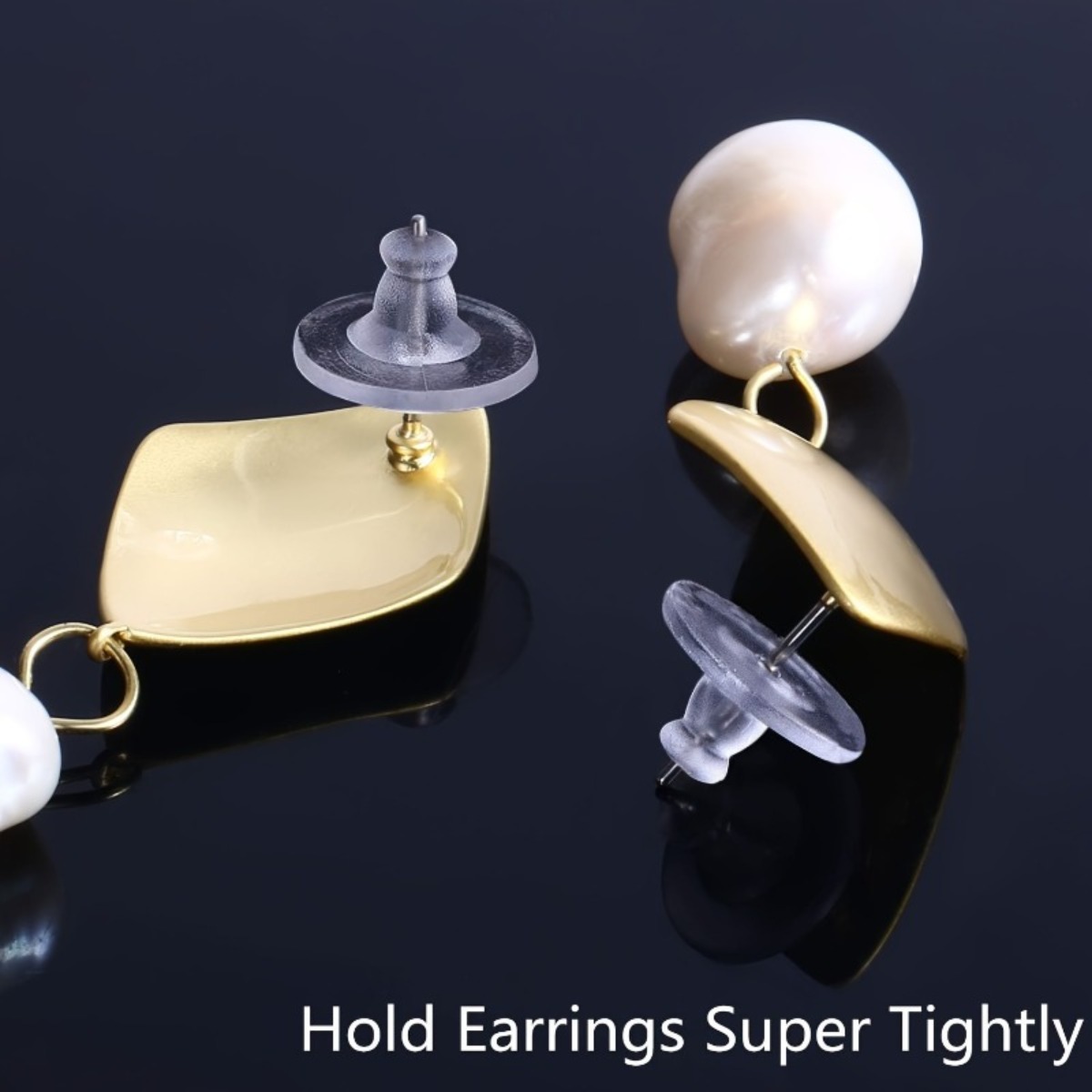 40Pcs Clear Soft Rubber Earrin - Travel Accessories Dropshipping ulasan dan harga