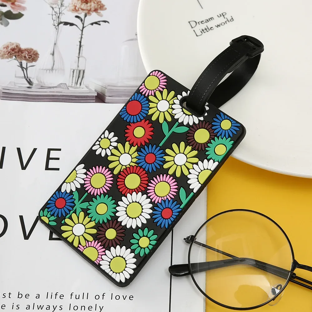 1PCS Geometric Luggage Tags Su - Travel Accessories International ulasan dan harga