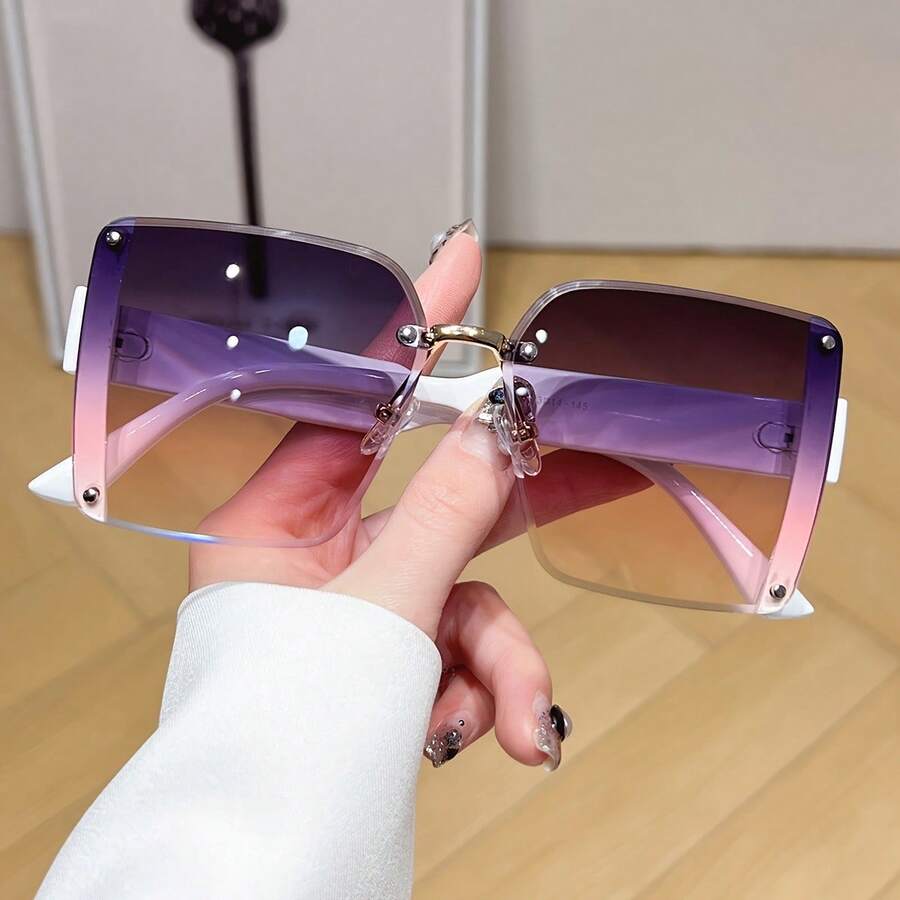 Oversized Frameless Square Gra - Travel Accessories Men ulasan dan harga