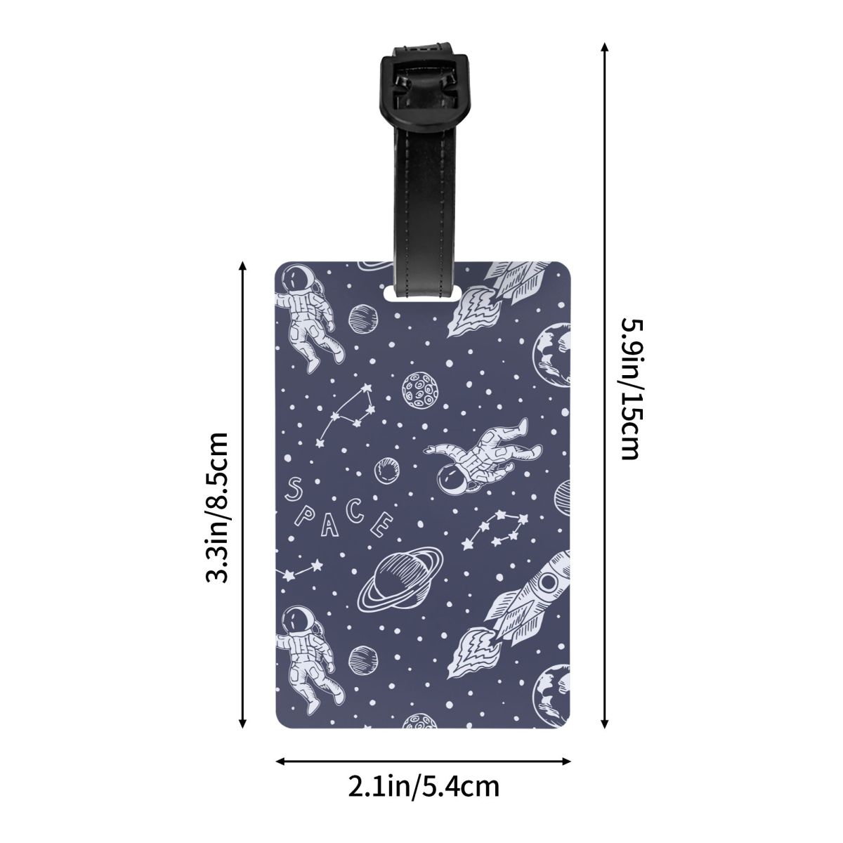 Custom Space And Astronaut Lug - Travel Accessories International ulasan dan harga
