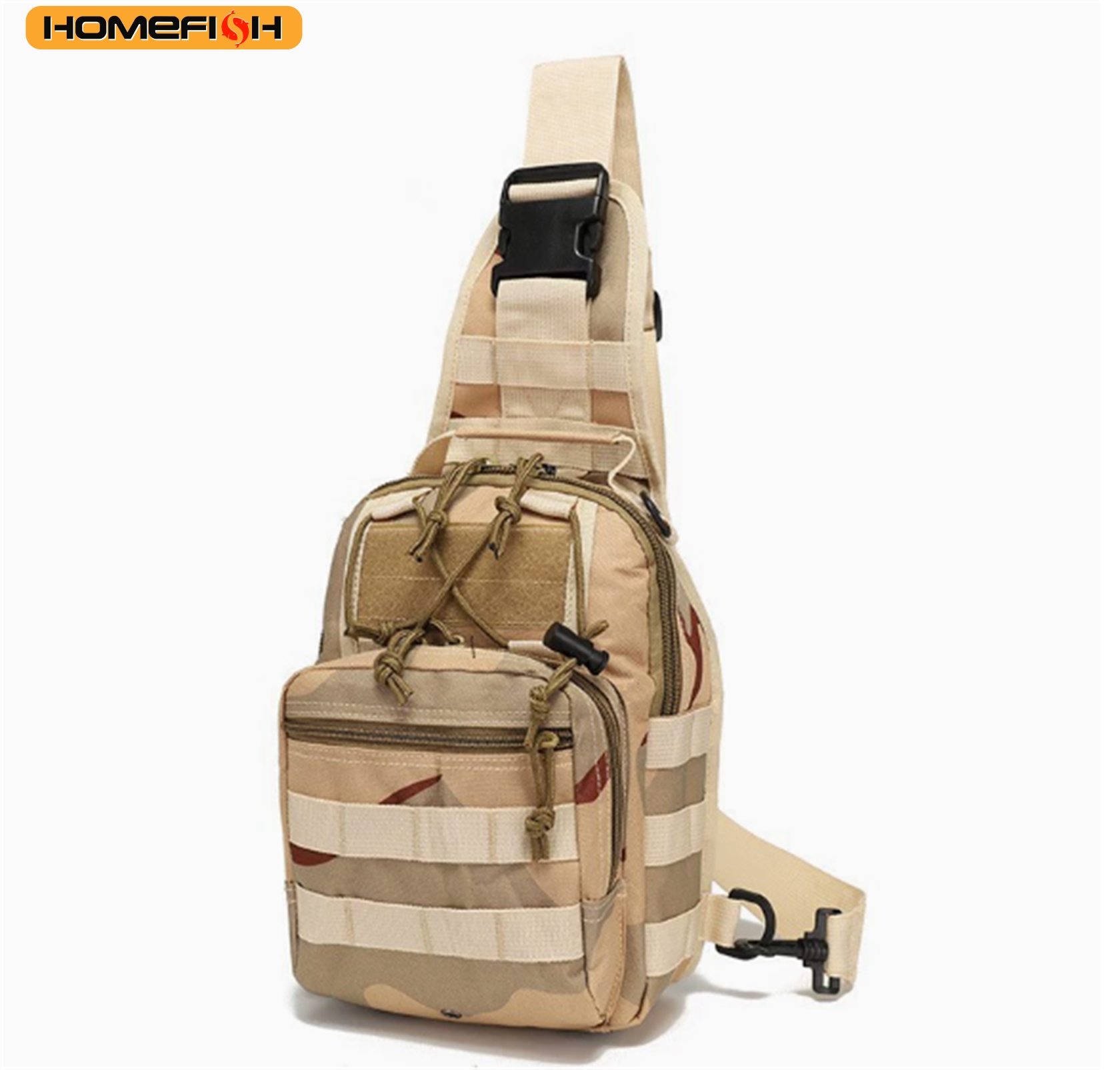 HOMEFISH Tactical Chest Bag fo - Travel Accessories Men ulasan dan harga