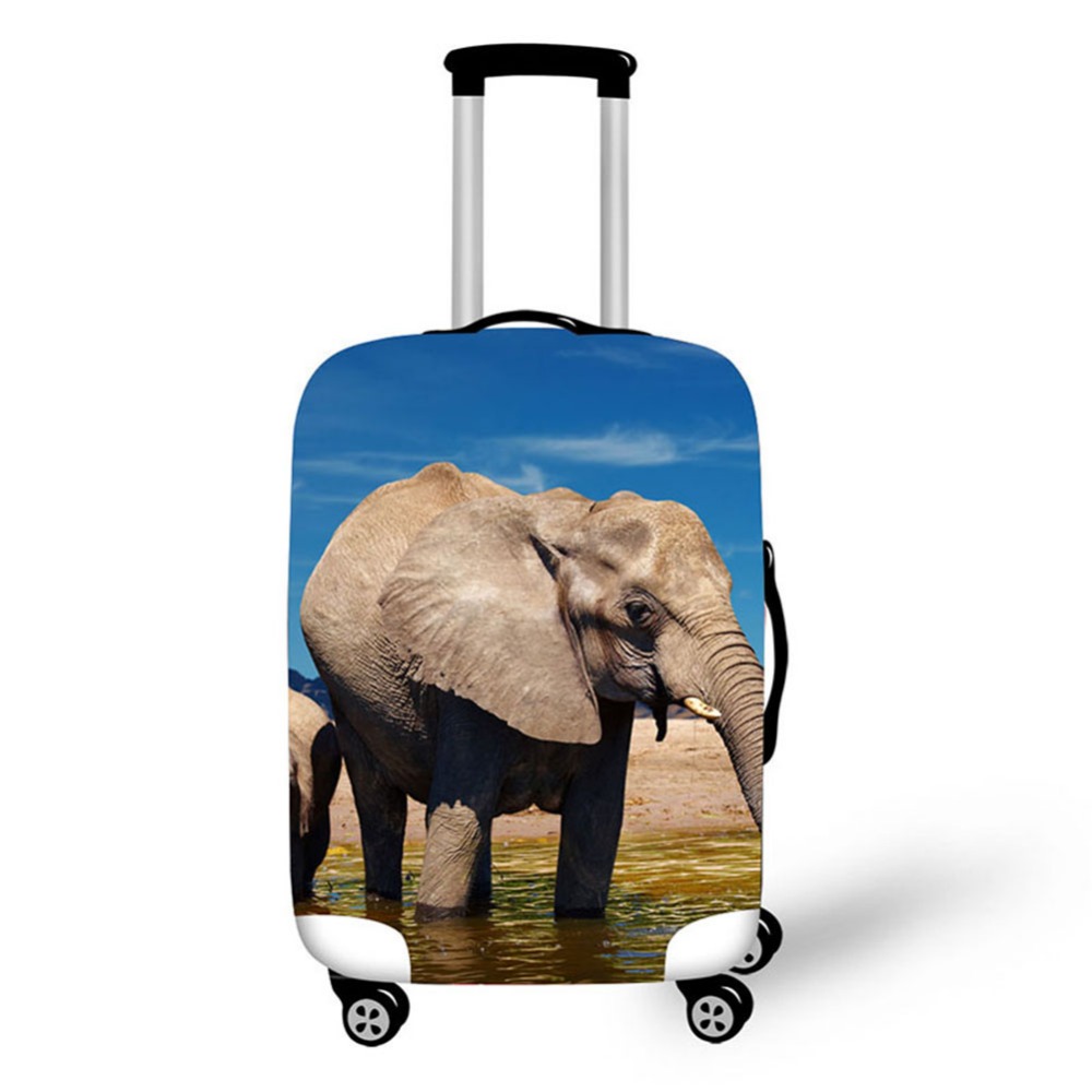 3D Elephant pattern print trav - Travel Accessories To 3D Print ulasan dan harga