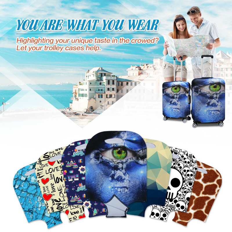 3D Elephant pattern print trav - Travel Accessories To 3D Print ulasan dan harga