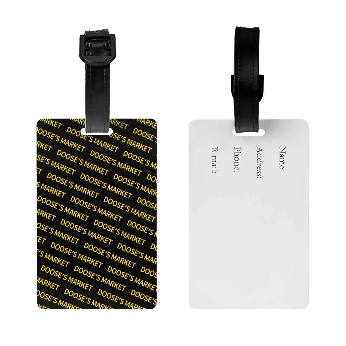 Doose's Market Luggage Tag Cus - Travel Accessories Market ulasan dan harga