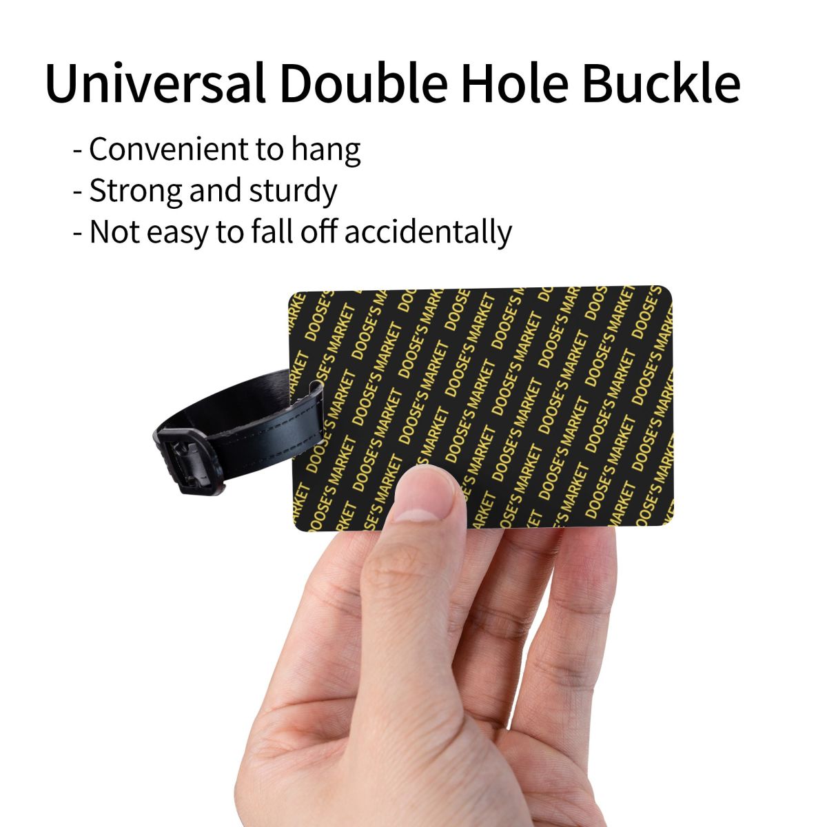 Doose's Market Luggage Tag Cus - Travel Accessories Market ulasan dan harga