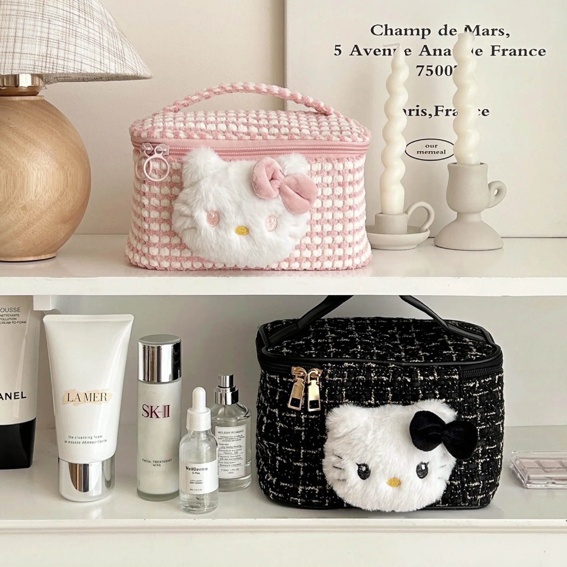 Hello Kitty 2025 New Makeup Ba - Travel Accessories Organiser ulasan dan harga