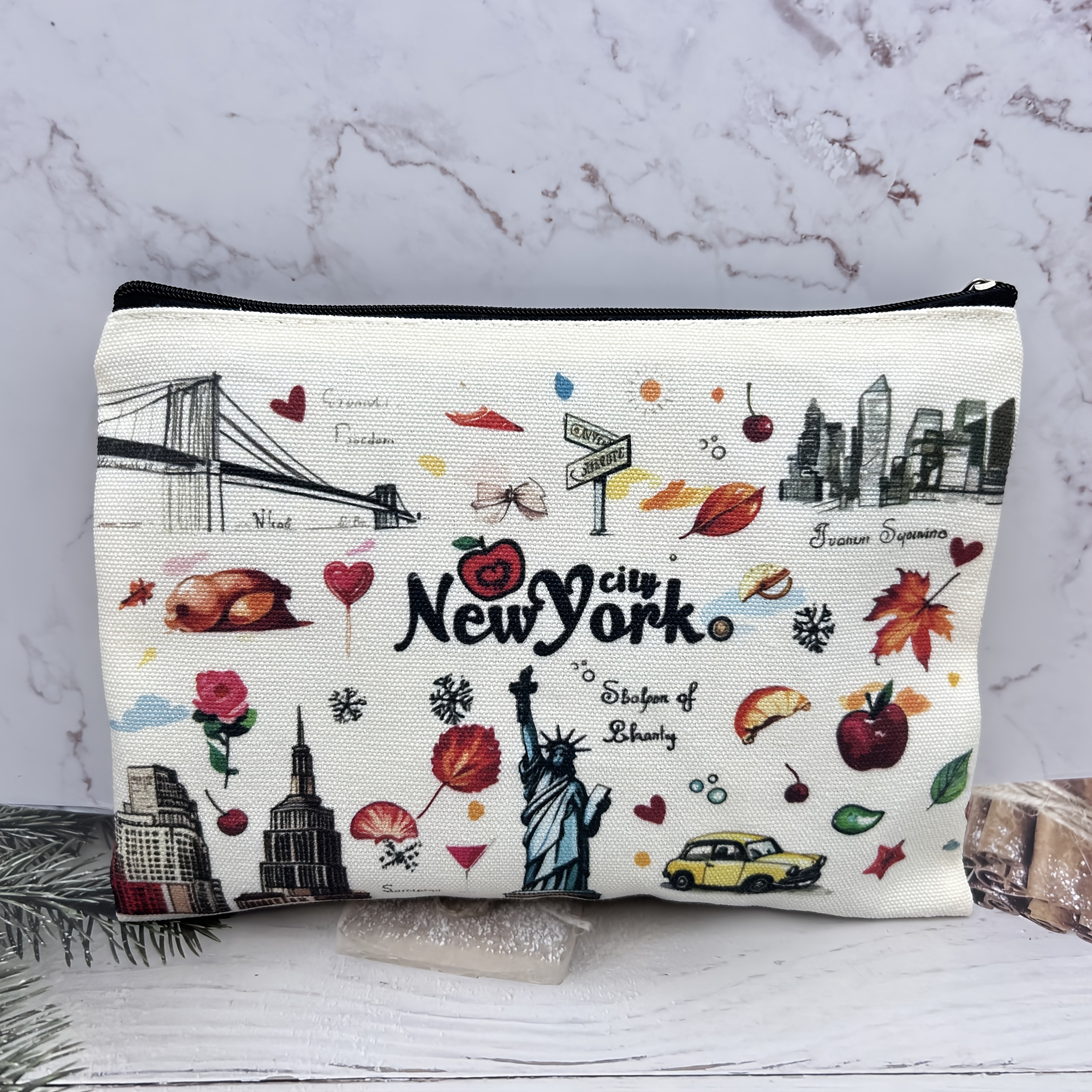 1pc Fashionable Cute New York  - Travel Accessories New York ulasan dan harga