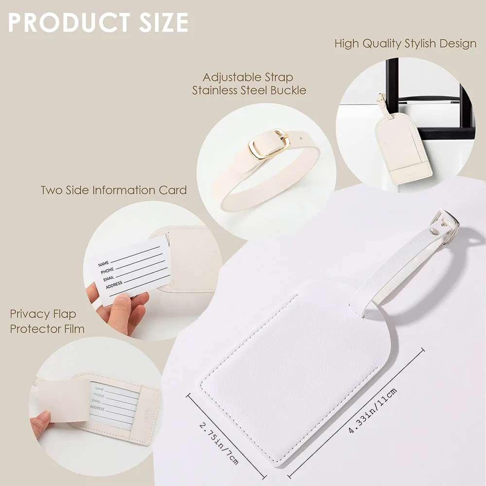 Personalized Pu Leather Luggag - Travel Accessories International ulasan dan harga