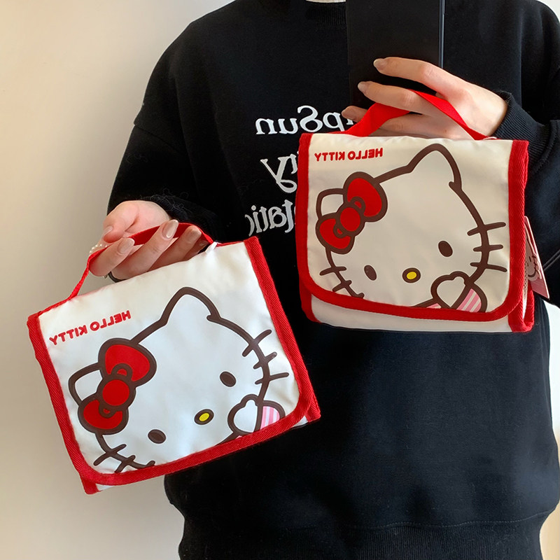 Hello Kitty Portable Large Cap - Travel Accessories Organiser ulasan dan harga