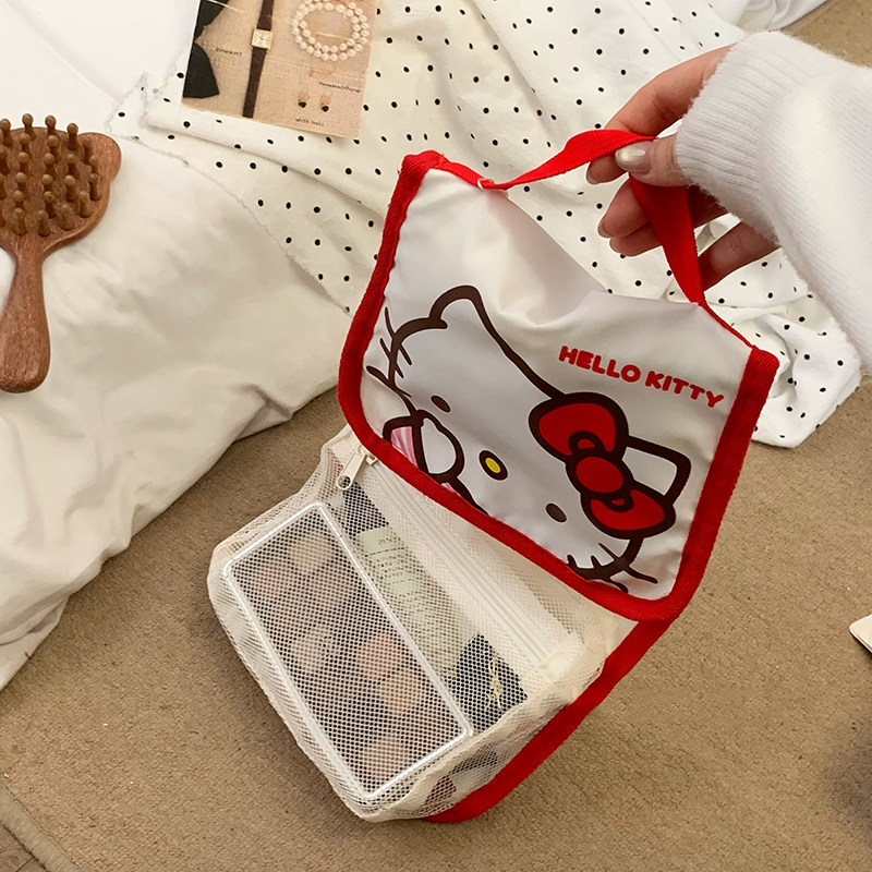 Hello Kitty Portable Large Cap - Travel Accessories Organiser ulasan dan harga