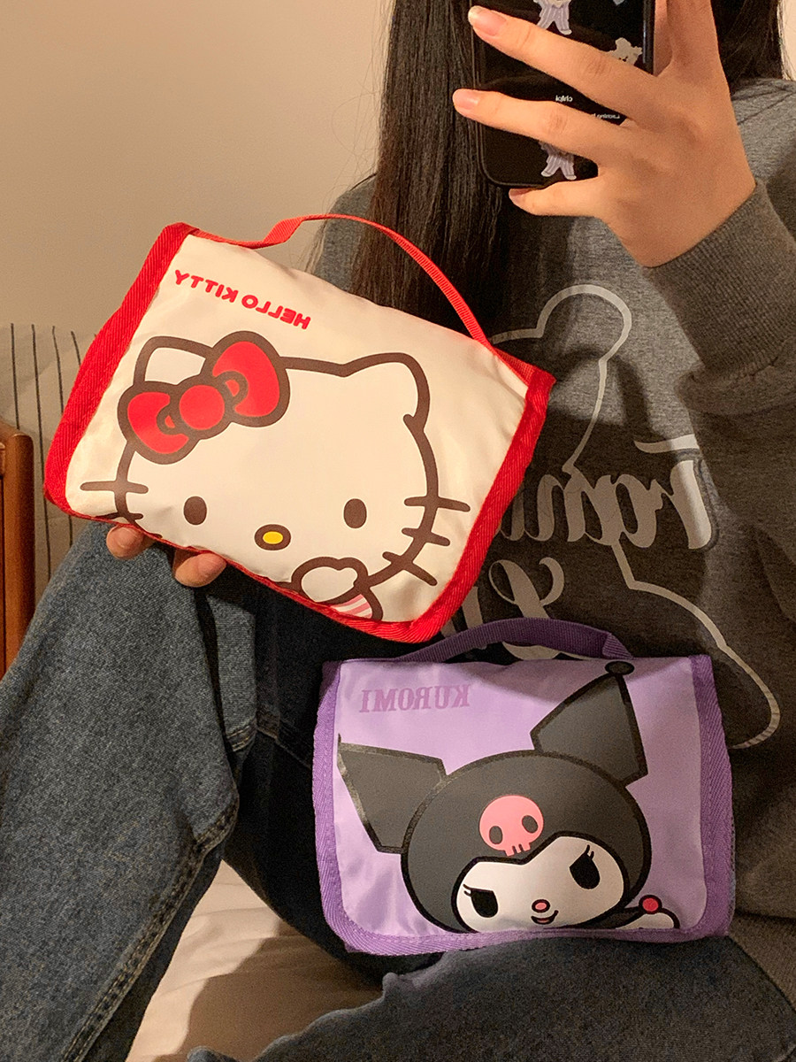 Hello Kitty Portable Large Cap - Travel Accessories Organiser ulasan dan harga