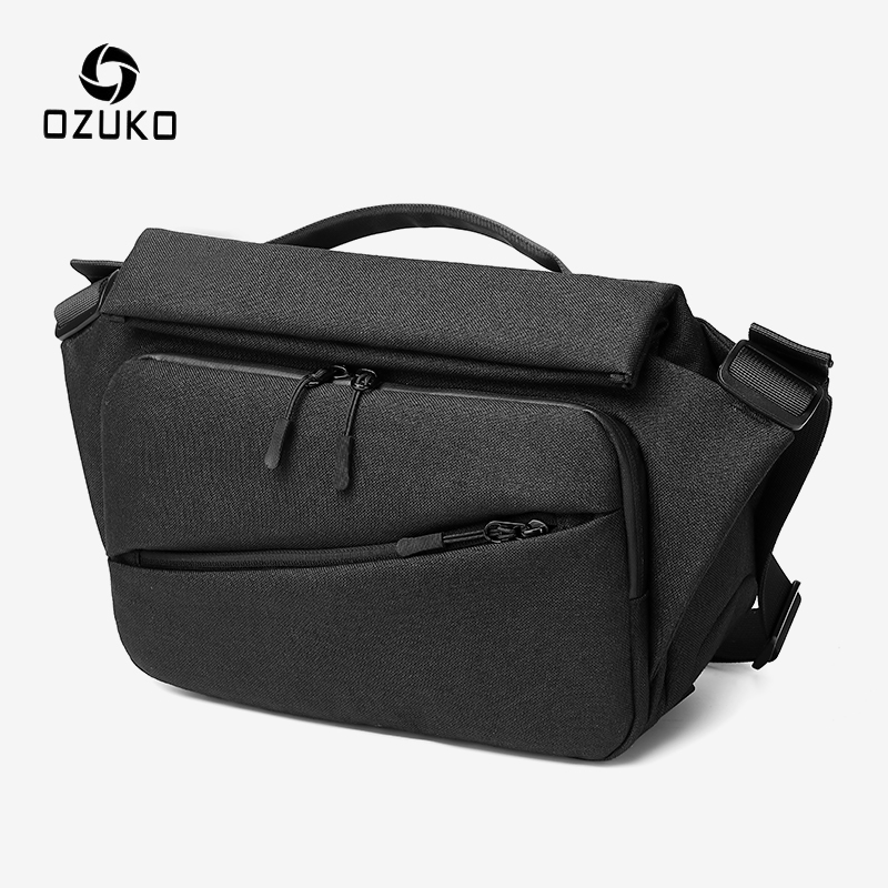 OZUKO Men Crossbody Bags Male  - Travel Accessories Men ulasan dan harga