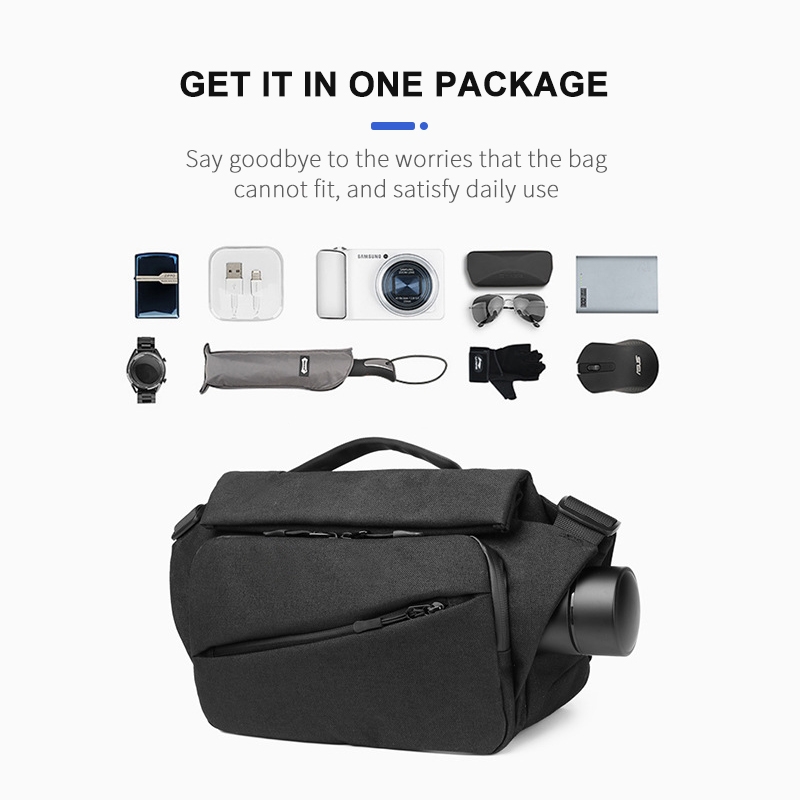 OZUKO Men Crossbody Bags Male  - Travel Accessories Men ulasan dan harga