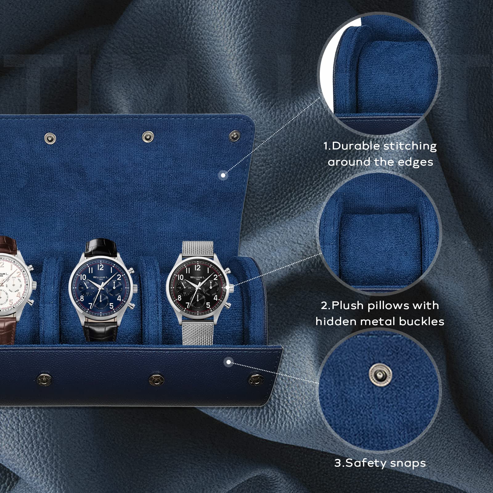 Watch Case Travel Organizer -  - Travel Accessories Organiser ulasan dan harga