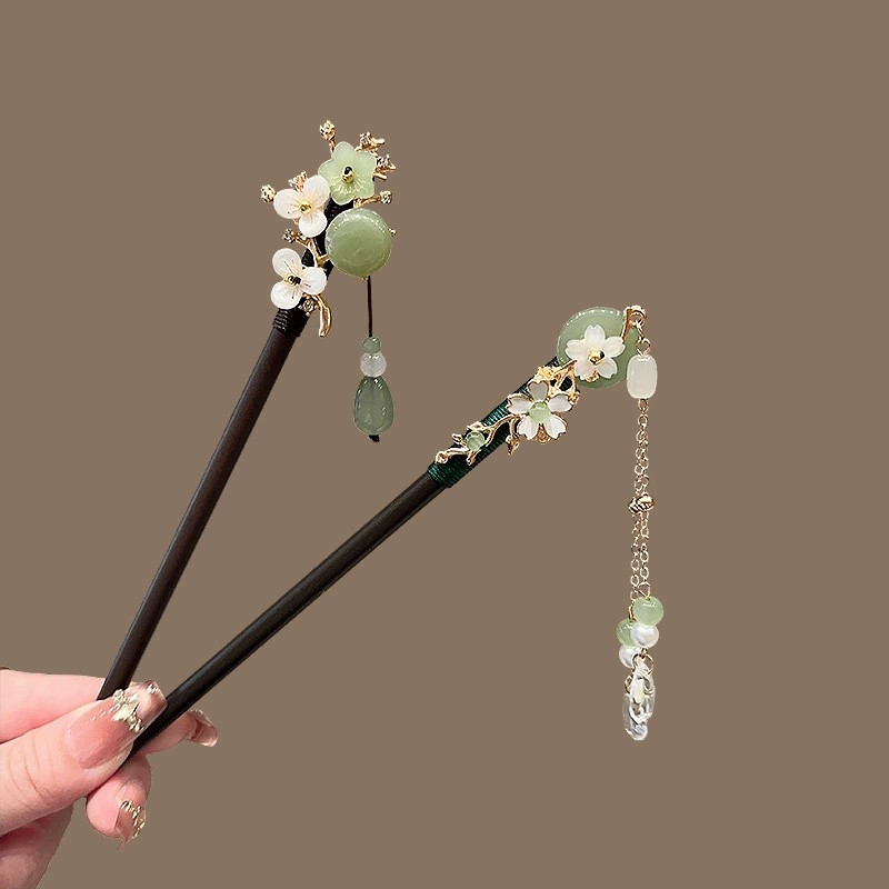 Antique Wooden Hairpin Women's - Travel Accessories New ulasan dan harga