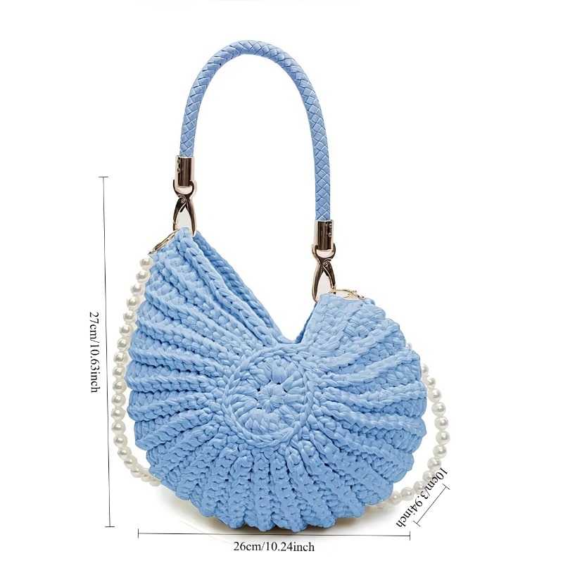 Shell Handbag, Large Capacity  - Travel Accessories And Bags ulasan dan harga