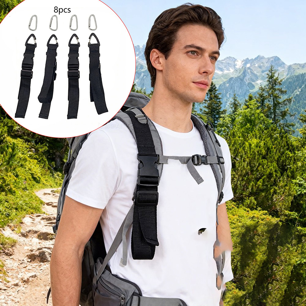 8-Piece External Bag Accessori - Travel Accessories In Bulk ulasan dan harga