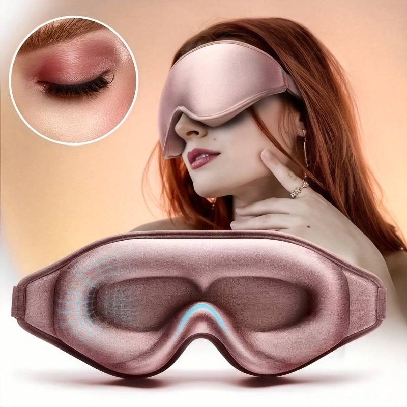 Super Soft 3D Silk Sleeping Ey - Travel Accessories Men ulasan dan harga