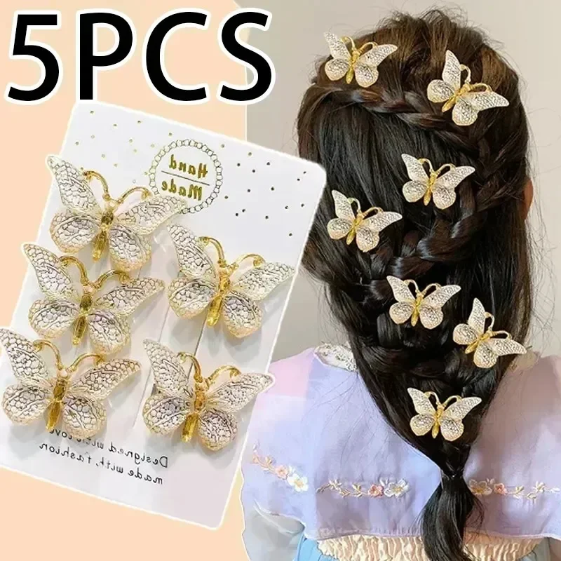 5pcs Sweet Hair Clips Stereosc - Travel Accessories With Kids ulasan dan harga
