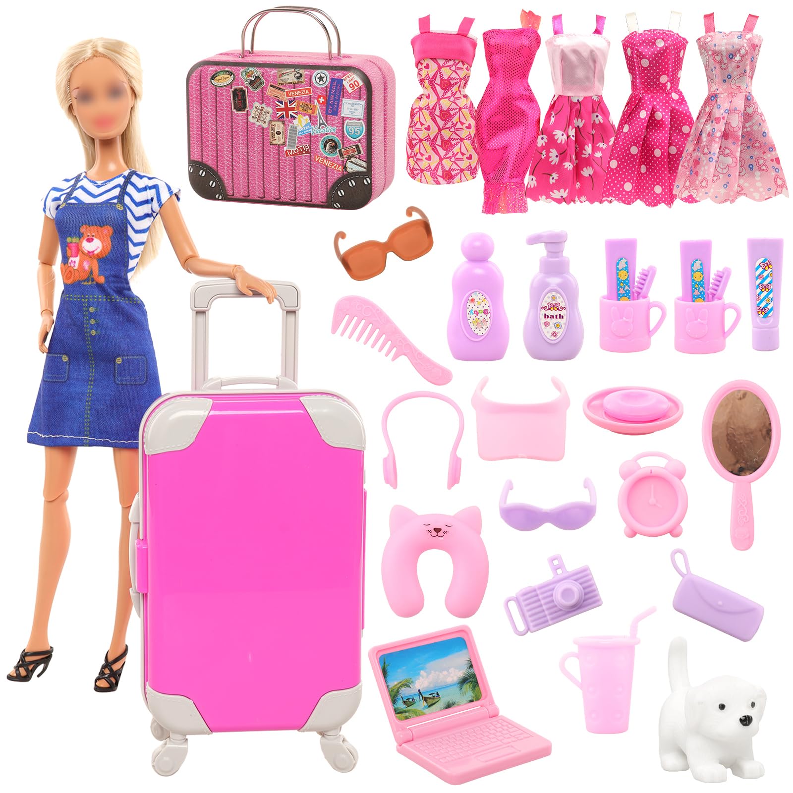 BARWA 30 Pcs 11.5 lnch Travel  - Travel Accessories With Kids ulasan dan harga